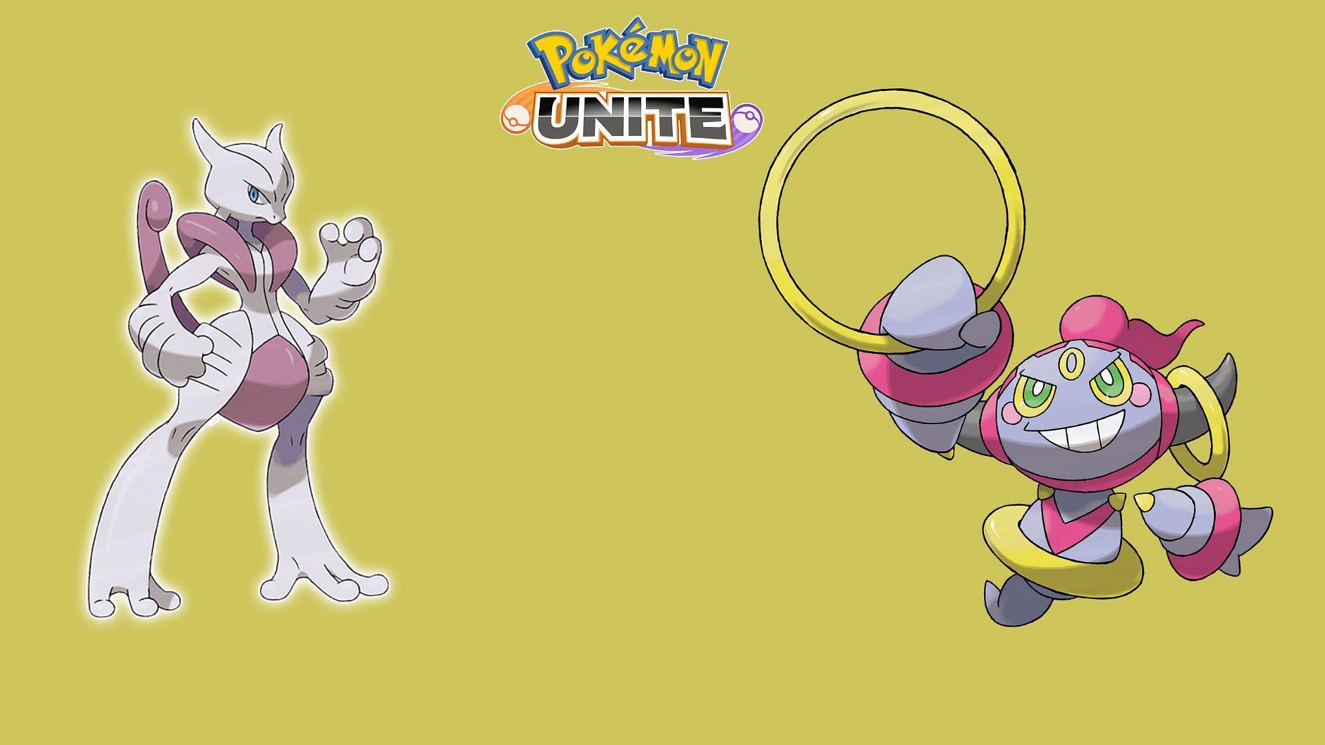 Mega Mewtwo X and Hoopa Stats Comparison (Image via The Pokemon Company)